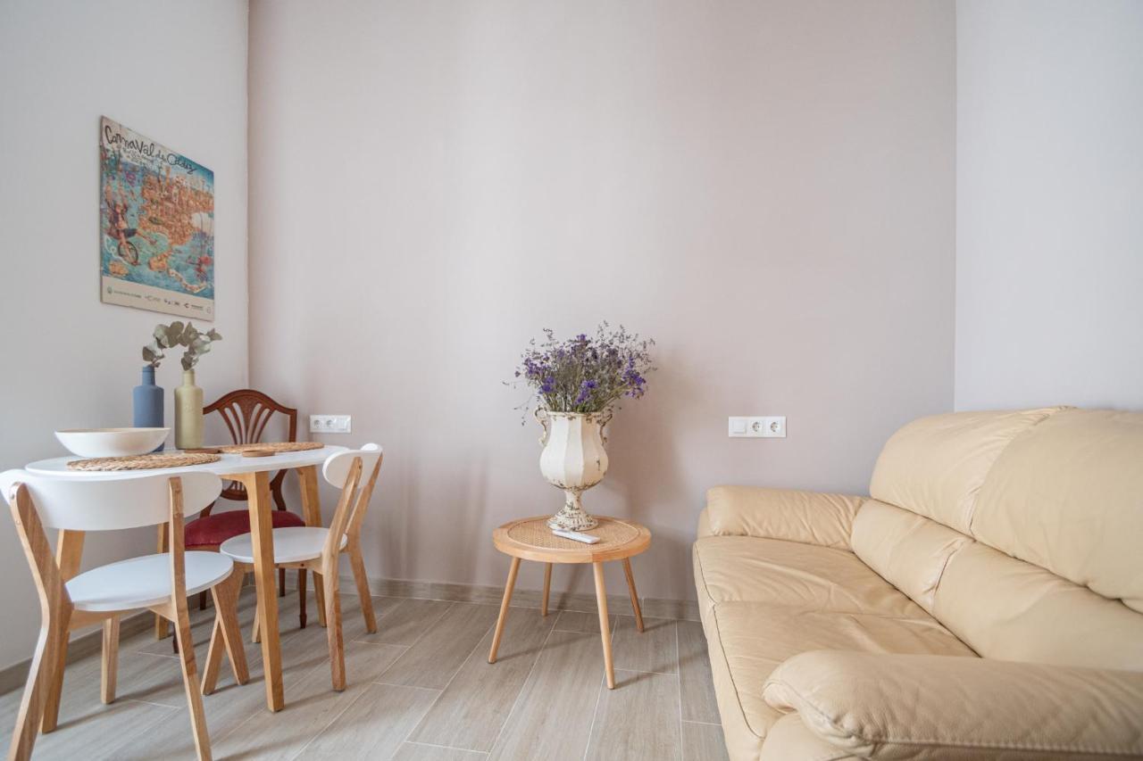 Ferienwohnung Estudio El Biombo Del Mar Cádiz Exterior foto