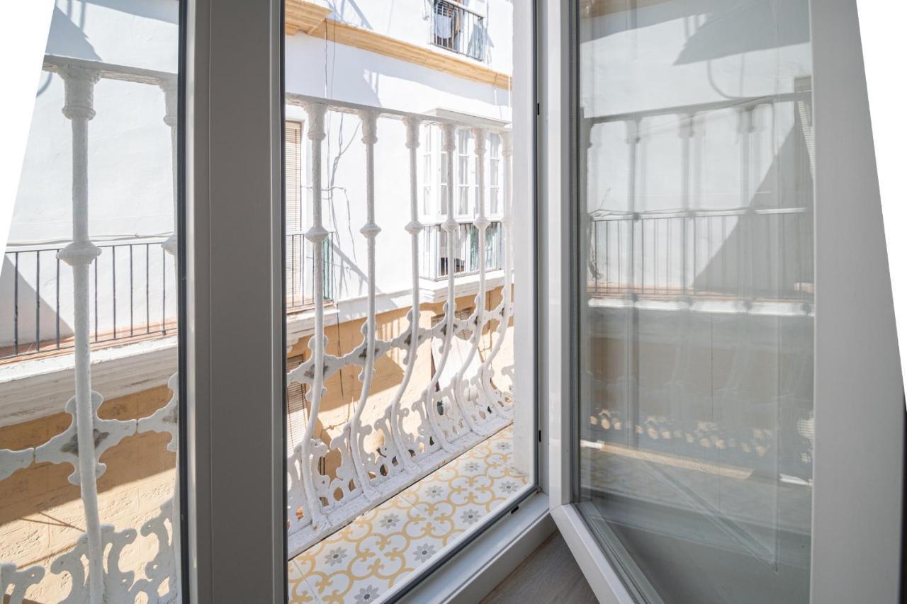 Ferienwohnung Estudio El Biombo Del Mar Cádiz Exterior foto