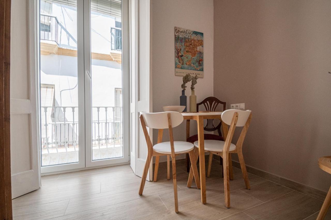 Ferienwohnung Estudio El Biombo Del Mar Cádiz Exterior foto