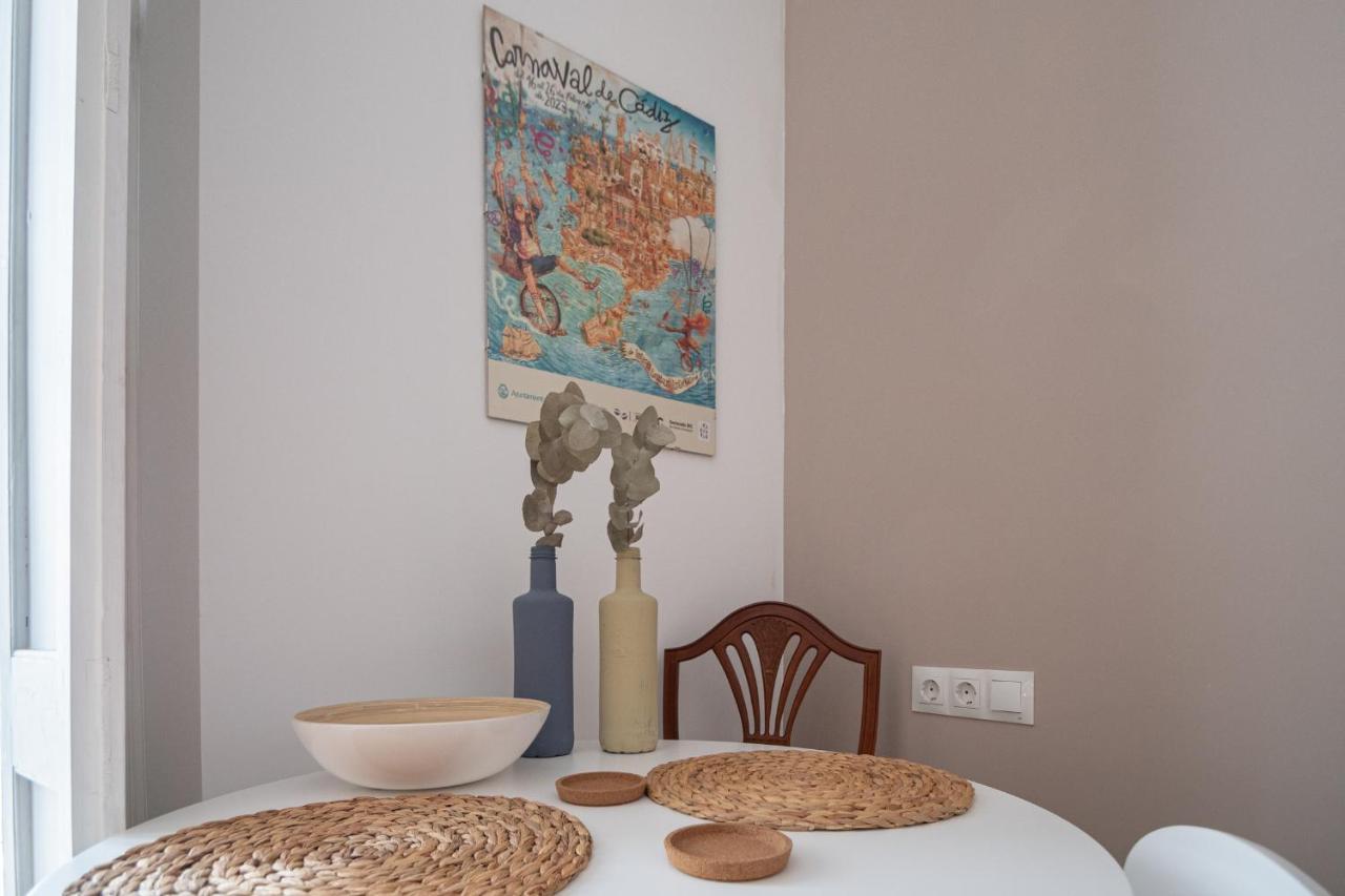 Ferienwohnung Estudio El Biombo Del Mar Cádiz Exterior foto