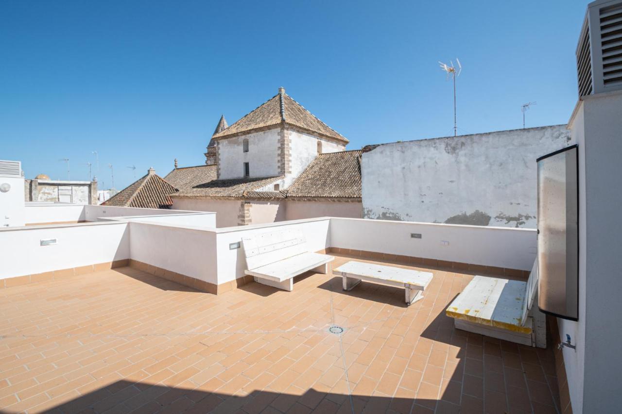 Ferienwohnung Estudio El Biombo Del Mar Cádiz Exterior foto